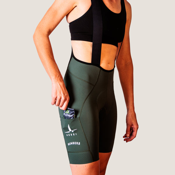 Floragami 4-Pocket Cargo Cycling Bib Shorts